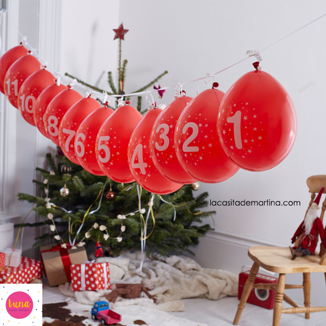 Calendario de Adviento, Decoracion Navidad, Blog de Moda Infantil, La casita de Martina, Carolina Simo Calendario de Adviento, Decoracion Navidad, Blog de Moda Infantil, La casita de Martina, Carolina Simo