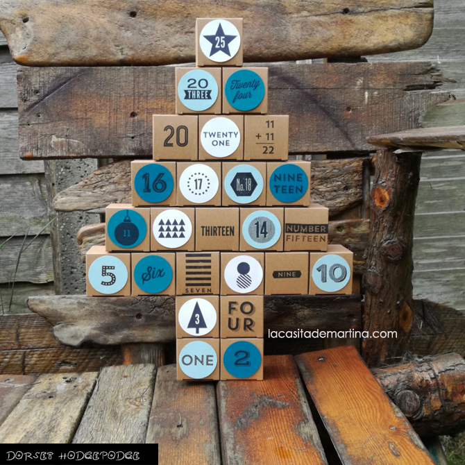 Calendario de Adviento, Decoracion Navidad, Blog de Moda Infantil, La casita de Martina, Carolina Simo Calendario de Adviento, Decoracion Navidad, Blog de Moda Infantil, La casita de Martina, Carolina Simo