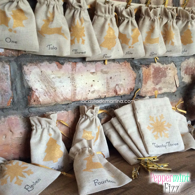 Calendario de Adviento, Decoracion Navidad, Blog de Moda Infantil, La casita de Martina, Carolina Simo Calendario de Adviento, Decoracion Navidad, Blog de Moda Infantil, La casita de Martina, Carolina Simo