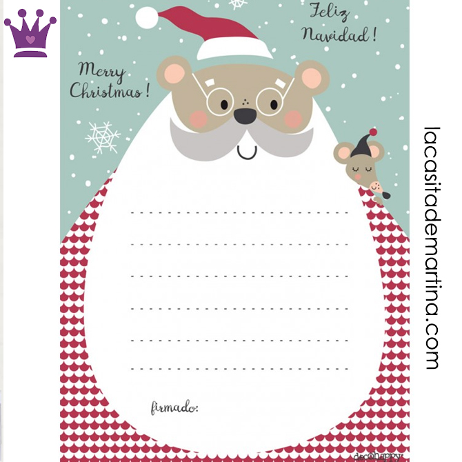 Carta para los Reyes Magos, Carta para Papa Noel, Decohappy, Blog de Moda Infantil, La casita de Martina, 2