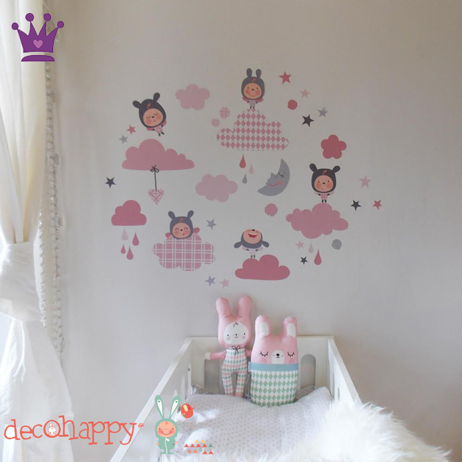 Vinilos Infantiles, Decoracion habitacion bebes, Habitaciones estilo nordico, Decohappy, La casita de Martina, Blog de Moda Infantil, 2