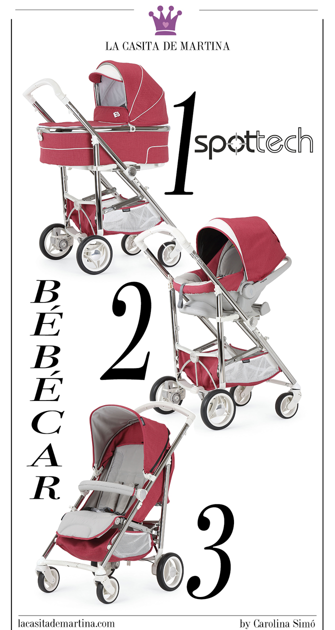 Bebecar, cochecito spottech, silla de paseo, Blog de Moda Infantil, La casita de Martina, Carolina Simo, 4