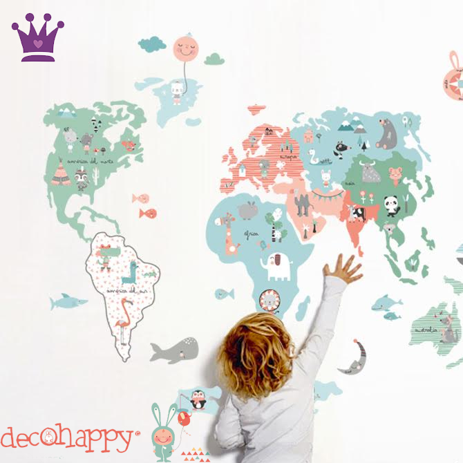 Vinilos Infantiles, Decoracion habitacion bebes, Habitaciones estilo nordico, Decohappy, La casita de Martina, Blog de Moda Infantil, 5