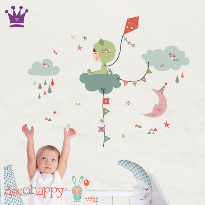 Vinilos Infantiles, Decoracion habitacion bebes, Habitaciones estilo nordico, Decohappy, La casita de Martina, Blog de Moda Infantil, 7