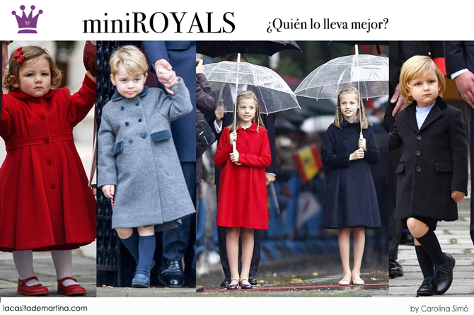 Blog de Moda Infantil, Leonor y Sofia, George de Inglaterra, Kids Wear, La casita de Martina, Moda Infantil