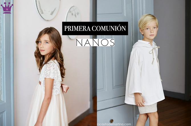 Traje comunion niño nanos online