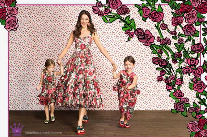 Dolce Gabbana, Moda Infantil, Minime, vestir como mama, La casita de Martina Dolce Gabbana, Moda Infantil, Minime, vestir como mama, La casita de Martina