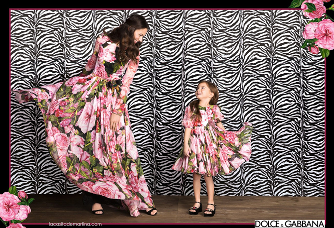 Dolce Gabbana, Moda Infantil, Minime, vestir como mama, La casita de Martina Dolce Gabbana, Moda Infantil, Minime, vestir como mama, La casita de Martina
