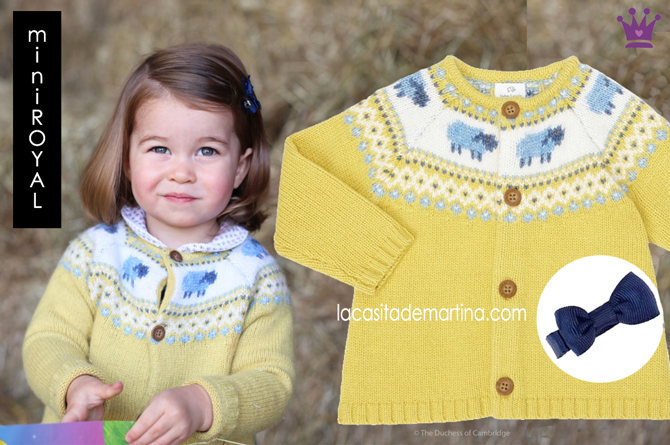 Jersey princesa Charlotte, Marca ropa Carlotte de Inglaterra, Estilista Moda Infantil, Carolina Simo, Blog de Moda Infantil, Kids Wear