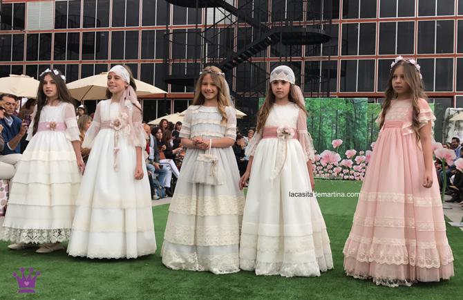 PERIQUETTA, Trajes de comunion 2018, tendencias vestidos de comunion 2018, Blog comuniones, La casita de Martina, Tendencias trajes de comunion 2018