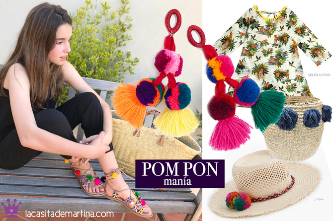 Gioseppo, sandalias pompones, Blog de Moda Infantil, Kids Wear, La casita de Martina