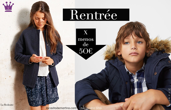Blog de Moda infantil, Abrigos infantiles, Marcas de moda infantil, Mango, Zara, La Redoutte, La casita de Martina
