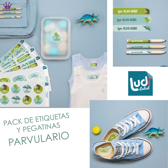 Etiquetas Parvulario, Etiquetas para ropa, etiquetas vuelta al cole, ludilabel, blog moda infantil