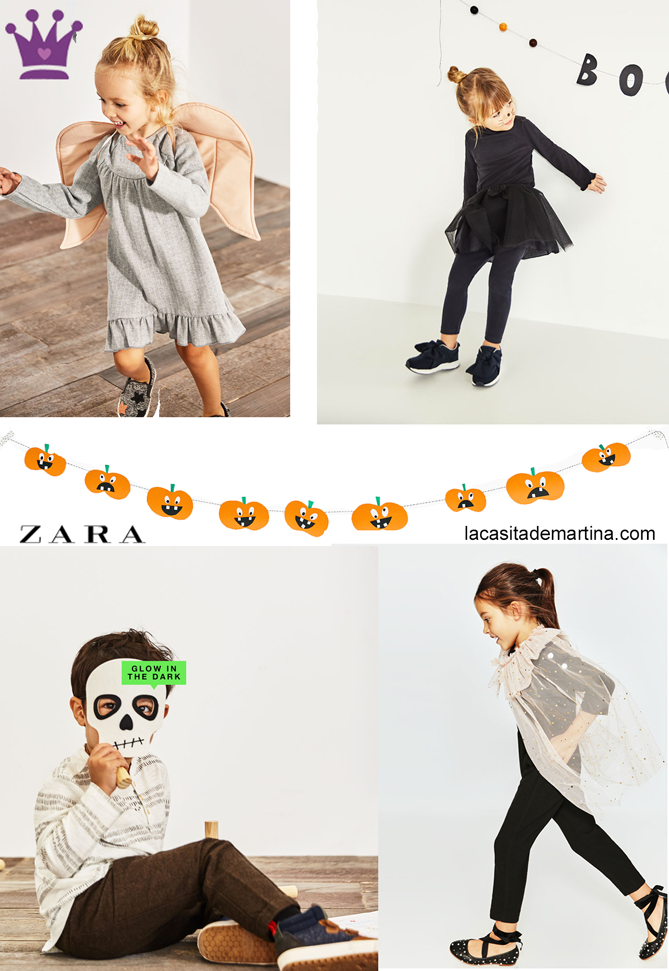 Disfraces Halloween, Blog moda infantil, Zara, La casita de Martina