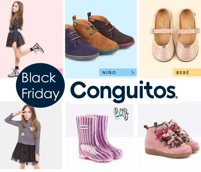 Conguitos, calzado infantil, moda infantil, kids wear, black friday
