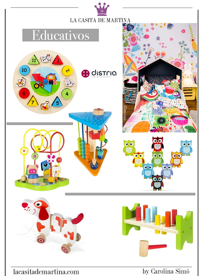 Juguetes de madera educativos, Distria, Tienda online de juguetes, La casita de Martina  Juguetes de madera educativos, Distria, Tienda online de juguetes, La casita de Martina