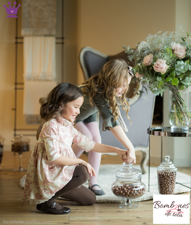 Bombones de tela, moda infantil segunda mano, ropa de marca segunda mano, ropa infantil, 6