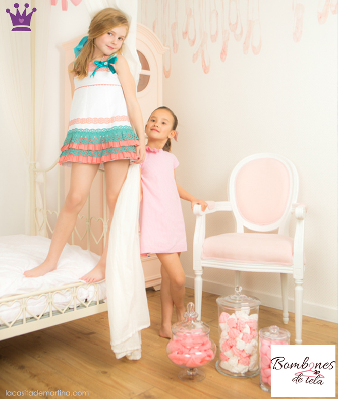 Bombones de tela, moda infantil segunda mano, ropa de marca segunda mano, ropa infantil, 2