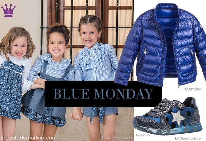 Copo Creaciones, Naturino, Moncler, Blue Monday, Blog Moda Infantil, La casita de Martina, Ropa Infantil, Tendencias, Moda, Kids Wear