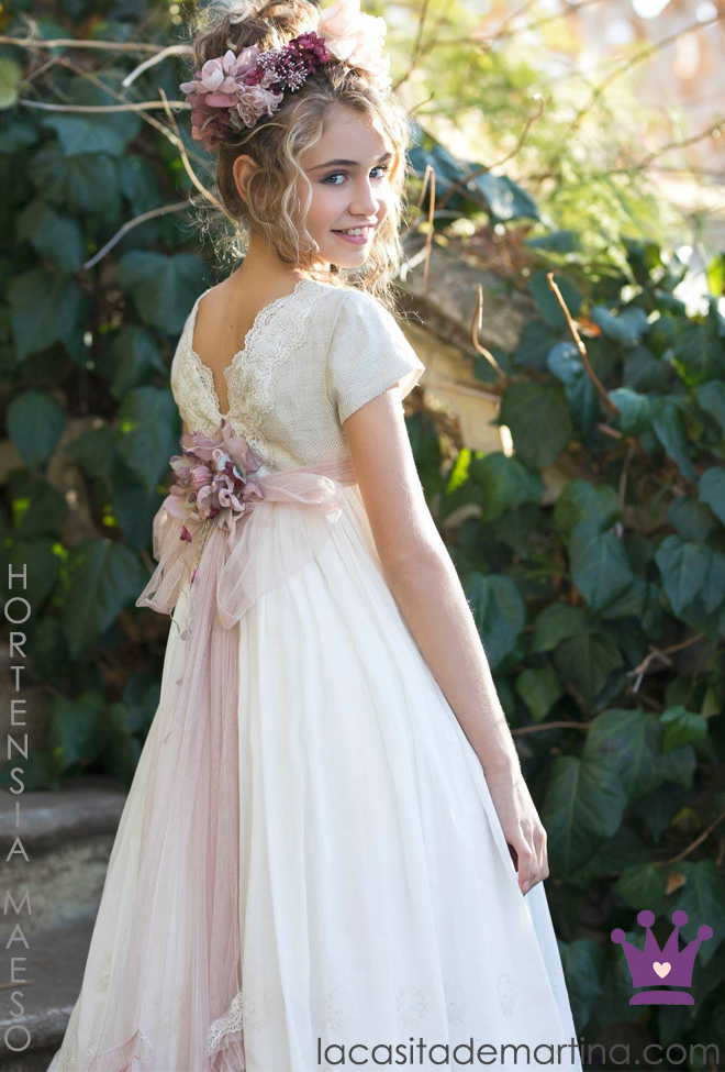 Vestidos de Comunion, Trajes de Comunion, Hortensia Maeso, La casita de Martina, Blog moda infantil Vestidos de Comunion, Trajes de Comunion, Hortensia Maeso, La casita de Martina, Blog moda infantil