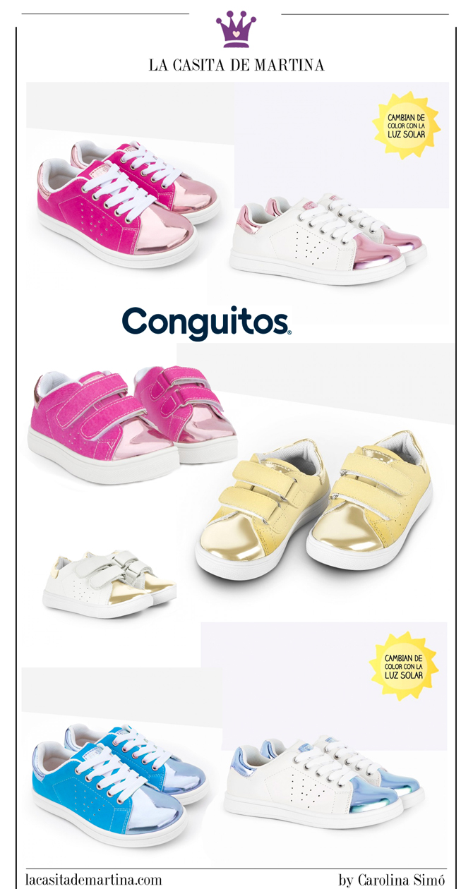 conguitos, deportivos solares, moda infantil, calzado infantil, blog de moda infantil