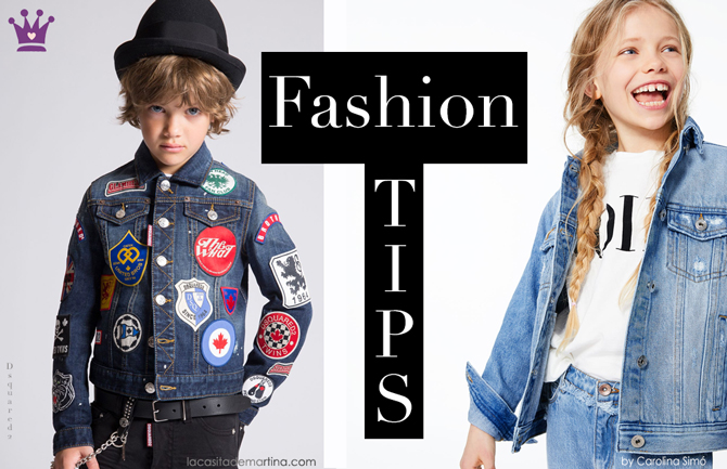 Blog de Moda Infantil, Ropa infantil, tendencias moda infantil, cazadora vaquera, La casita de Martina