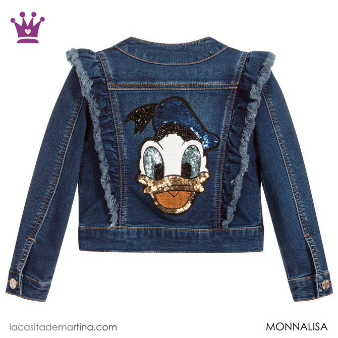 Blog de Moda Infantil, Ropa infantil, tendencias moda infantil, cazadora vaquera, La casita de Martina, Monnalisa