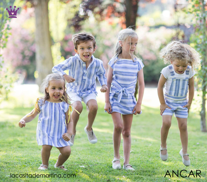 Blog de moda infantil, vestido de rayas, estilo marinero, marcas moda infantil, la casita de martina, Ancar