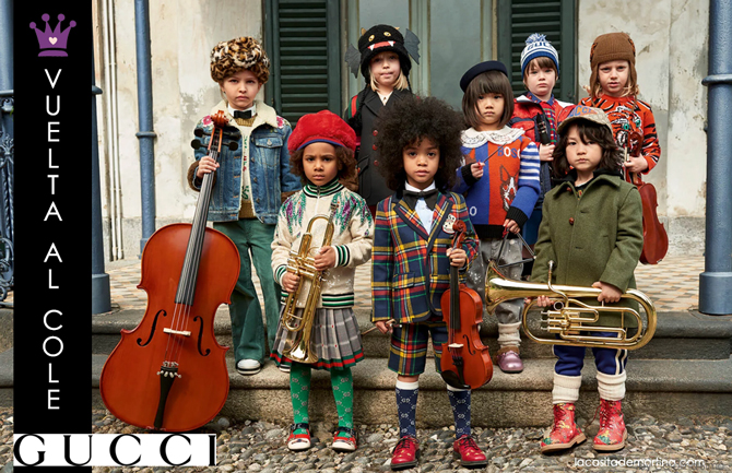 Gucci, blog de moda infantil, kids wear, la casita de martina