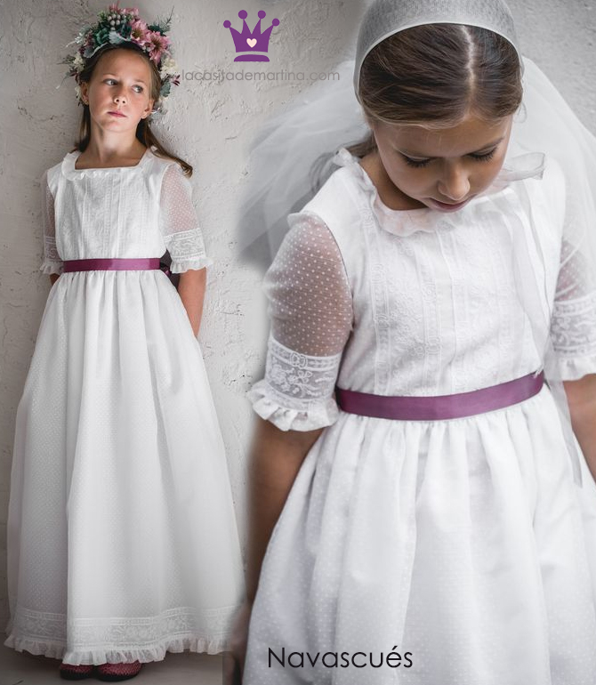 Vestidos comunion 2019, trajes comunion Navascues, Blog Comuniones, La casita de Martina, 4