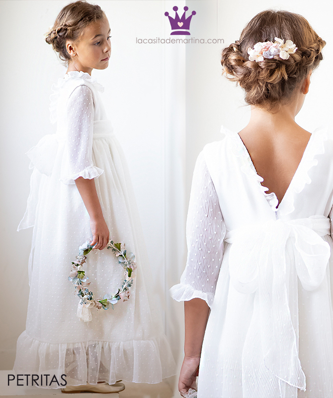 Vestidos de COMUNIÓN 2019 by Petritas Blog moda infantil – La casita de Martina ♥ Blog infantil, moda premamá, y tips de mujer estar a la última