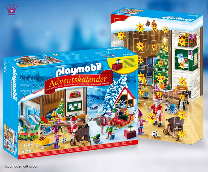 Calendarios de ADVIENTO PLAYMOBIL La casita de Martina Blog