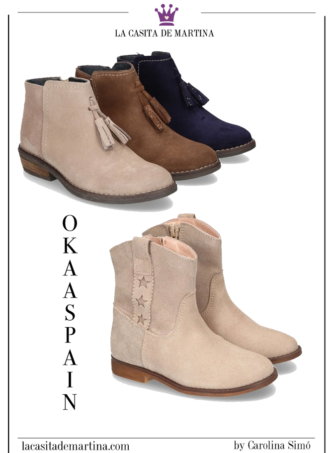 OKAASPAIN, calzado infantil, tendencias calzado, blog moda infantil, la casita de Martina