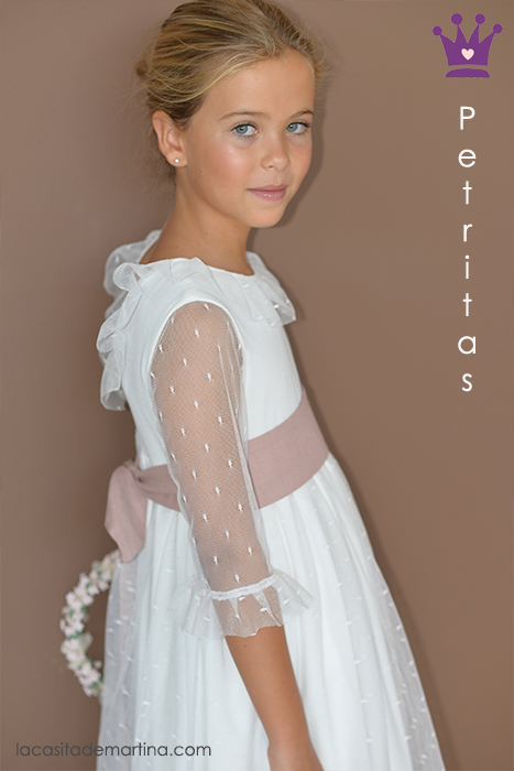 Trajes de comunion, vestidos comunion 2020 petritas, moda infantil, la casita de martina, 2