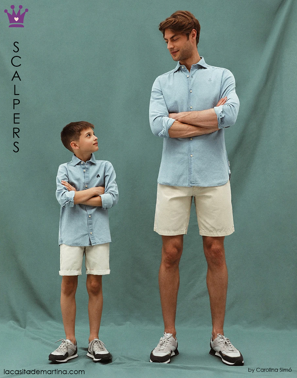 Scalpers perfecta para vestir como papá – La casita de Martina ♥ Blog infantil, moda premamá, y tips de mujer para estar a la última