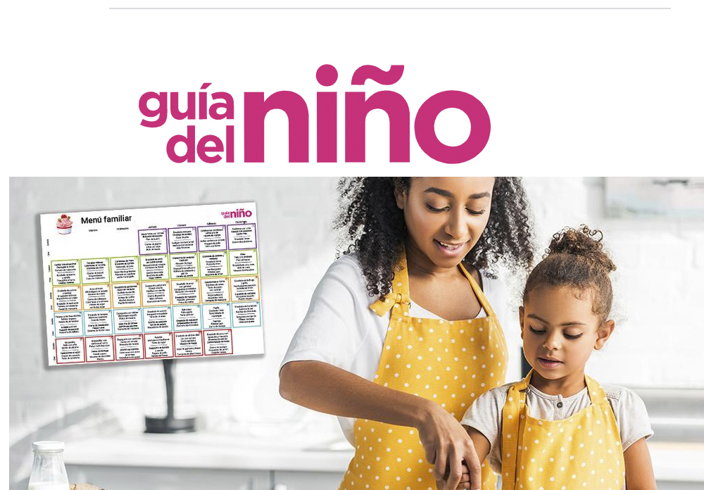 Guia del nino, Menus semanales, La casita de Martina, Blog moda infantil, cocina para ninos