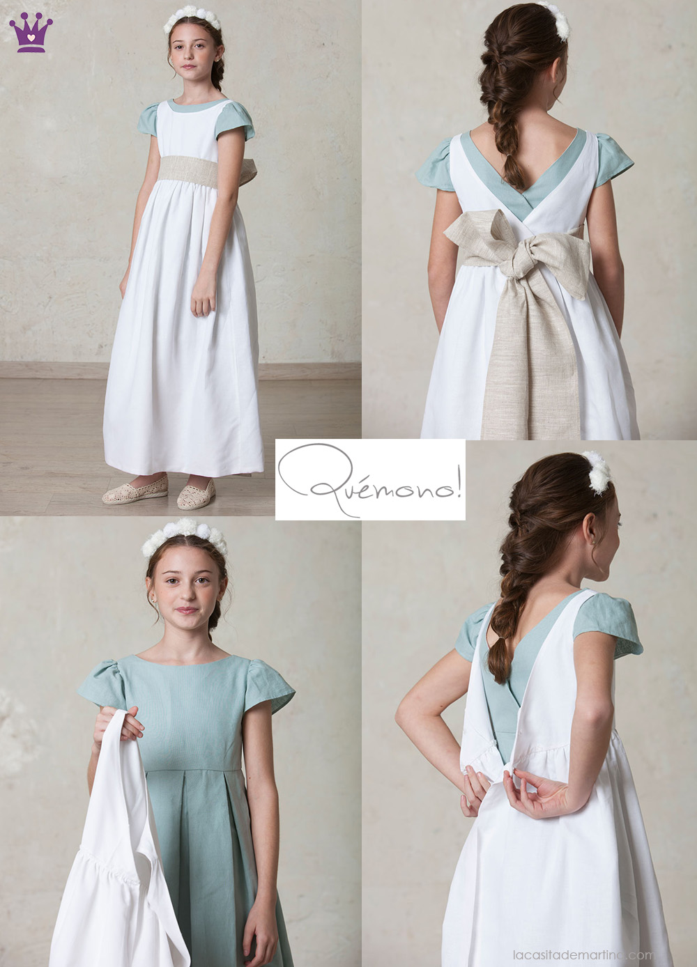 Vestidos comunion, calzado comunion, quemono, la casita de martina, blog moda infantil, 0