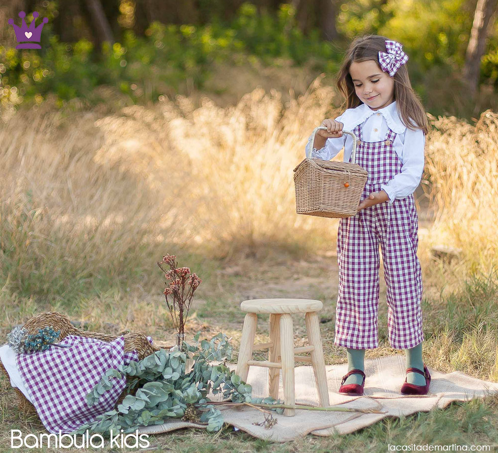 Bambula kids, cuadros vichy, moda infantil, la casita de martina, 2