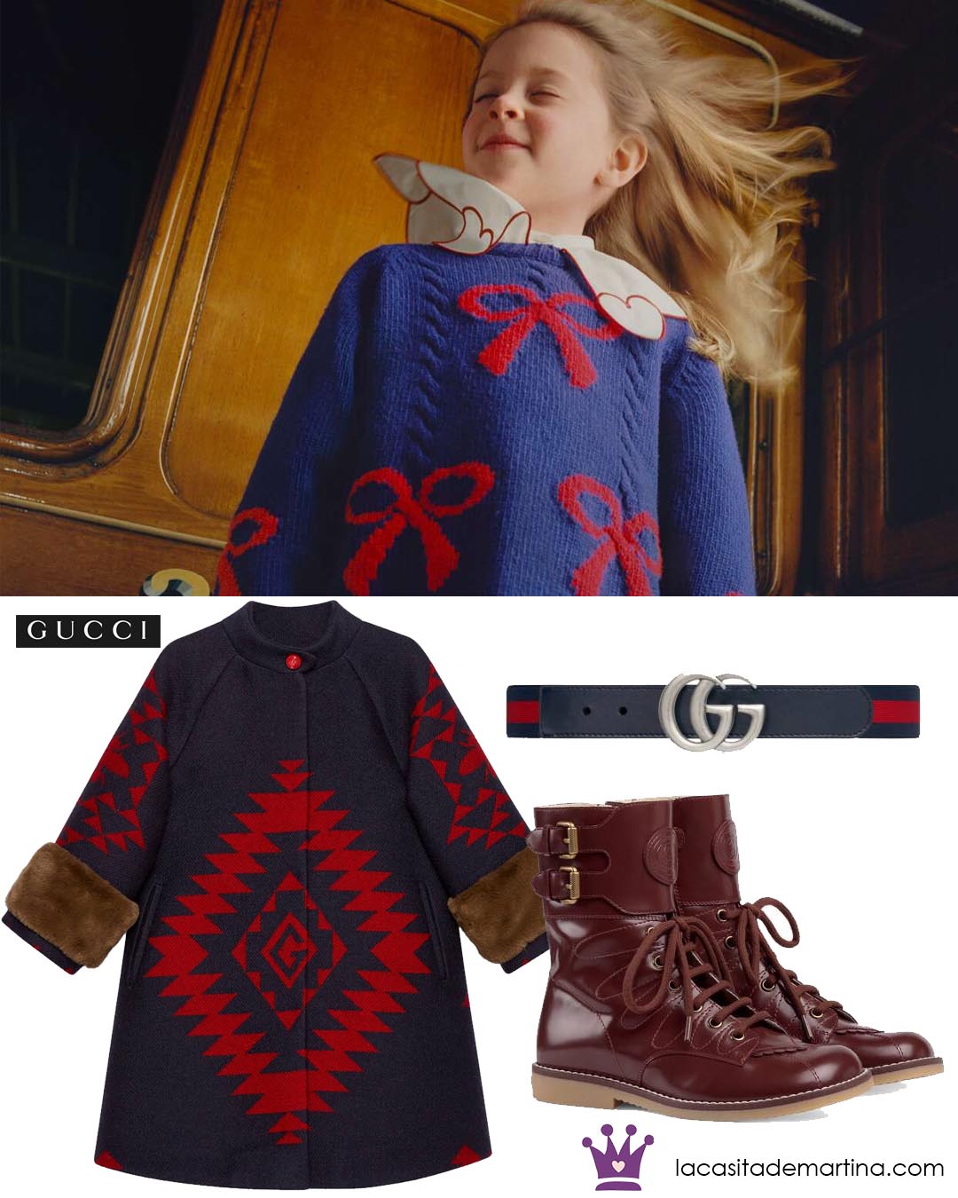 GUCCI kids, moda infantil, la casita de martina, 1