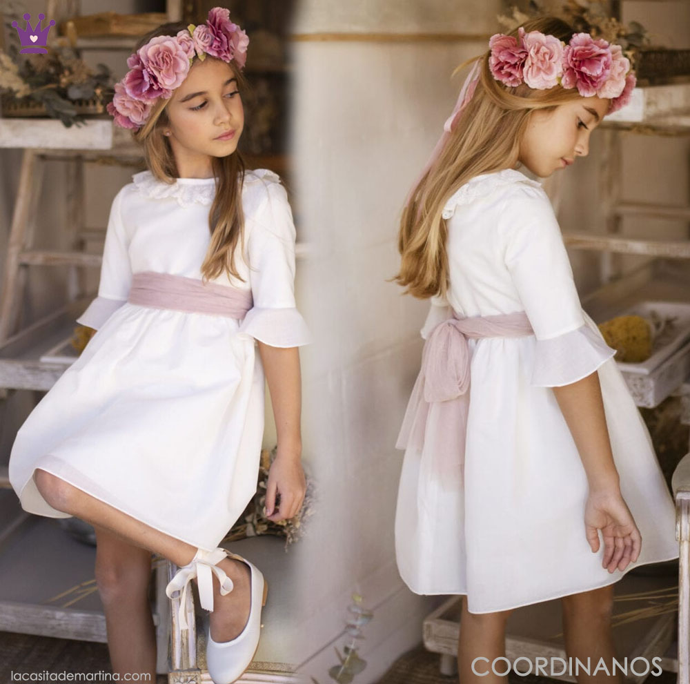 vestidos comunion 2021, trajes de comunion, coordinanos, marca ceremonia, 7
