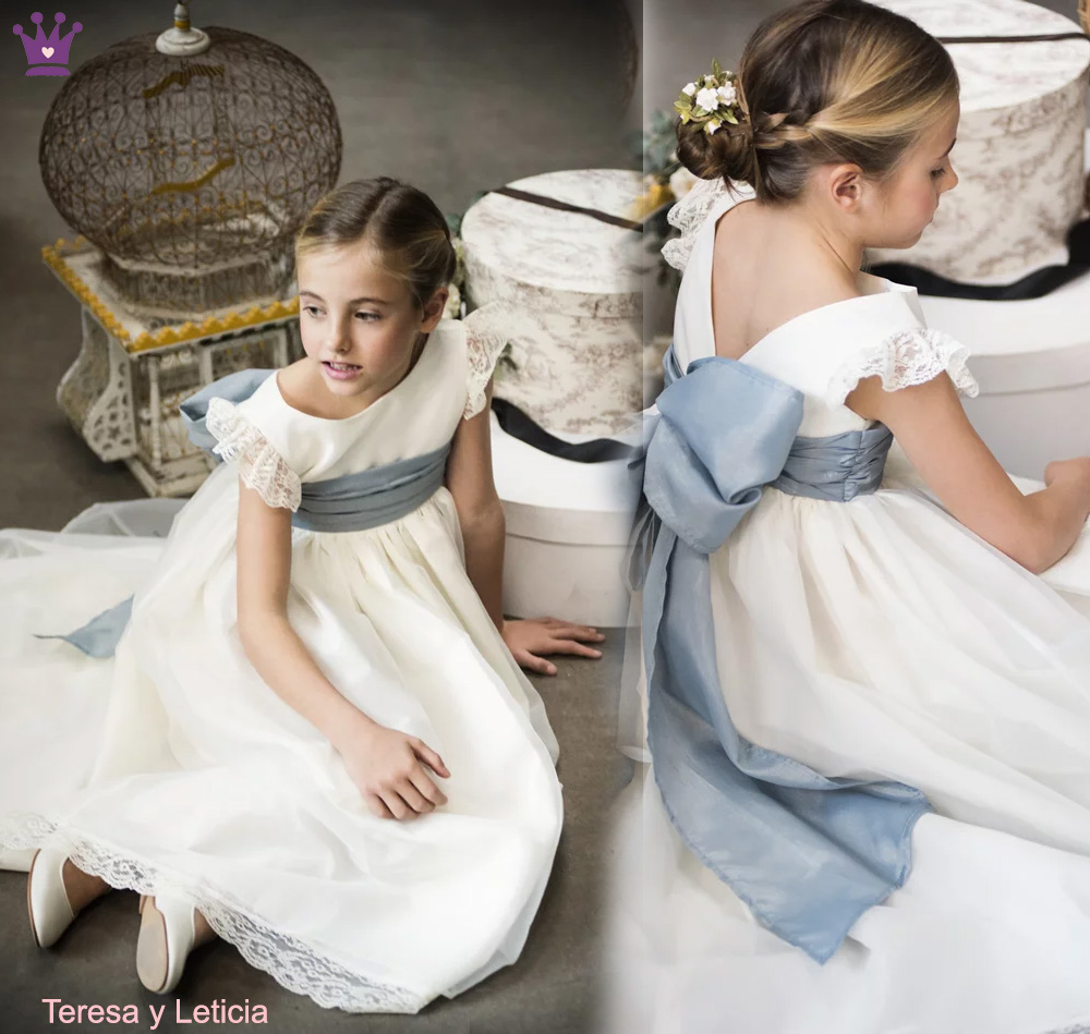 Vestidos comunion, Teresa y Leticia, trajes comunion 2021, blog moda infantil, 3