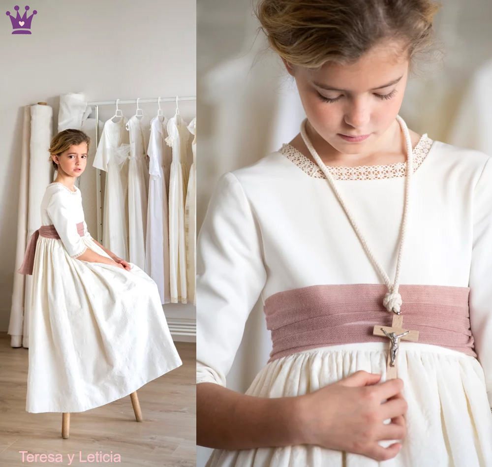 Vestidos comunion, Teresa y Leticia, trajes comunion 2021, blog moda infantil