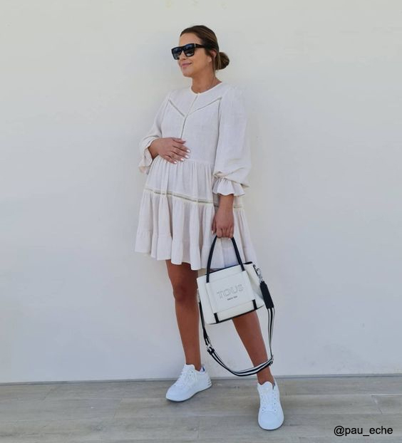 Paula Echevarria premama, paula echevarria embarazo, vestidos premama, ropa premama, ropa embarazada, 4