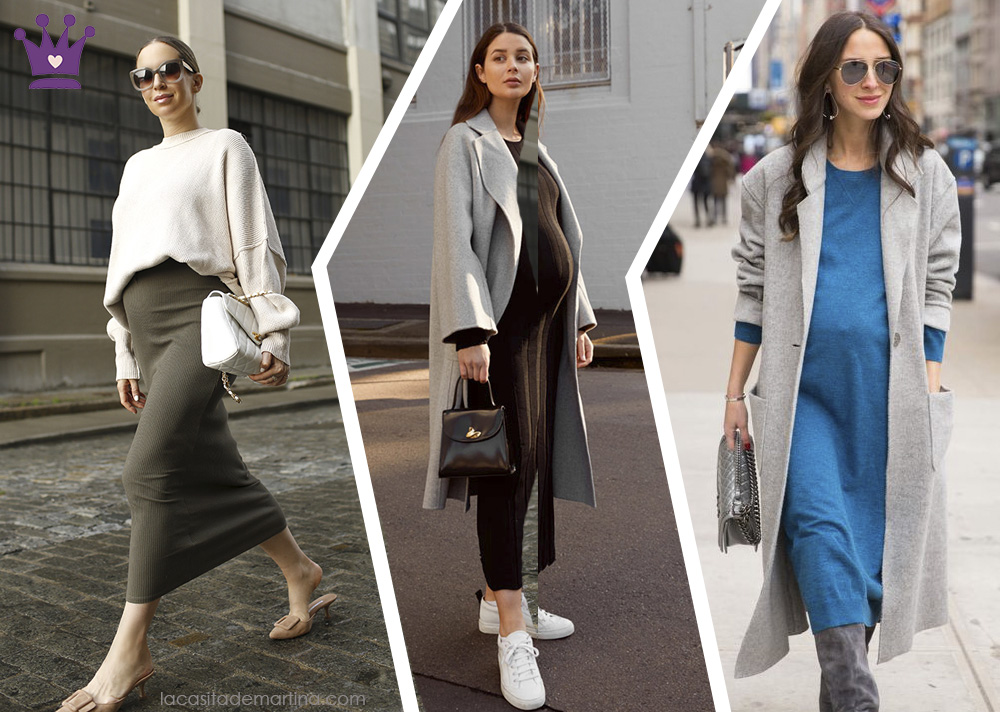 7 looks premam con prendas de punto y tips para cuidarse La